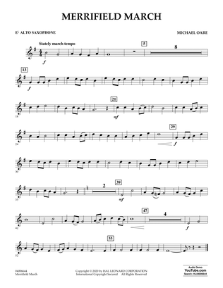 Merrifield March - Eb Alto Saxophone