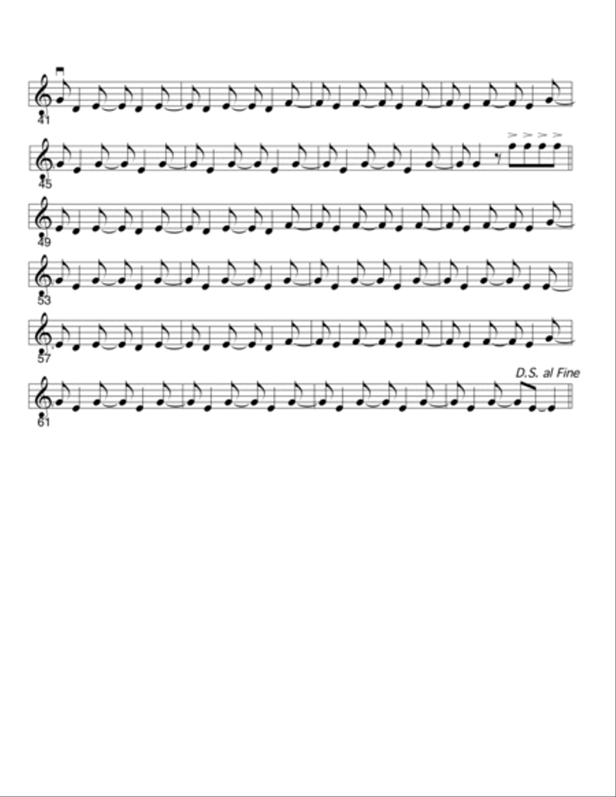 I Gotta Feeling String Quartet scores gallery preview page 4