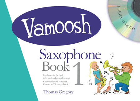 Vamoosh Saxophone Book 1 - Book/cd
