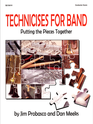 Book cover for Technicises For Band Conductor's Score