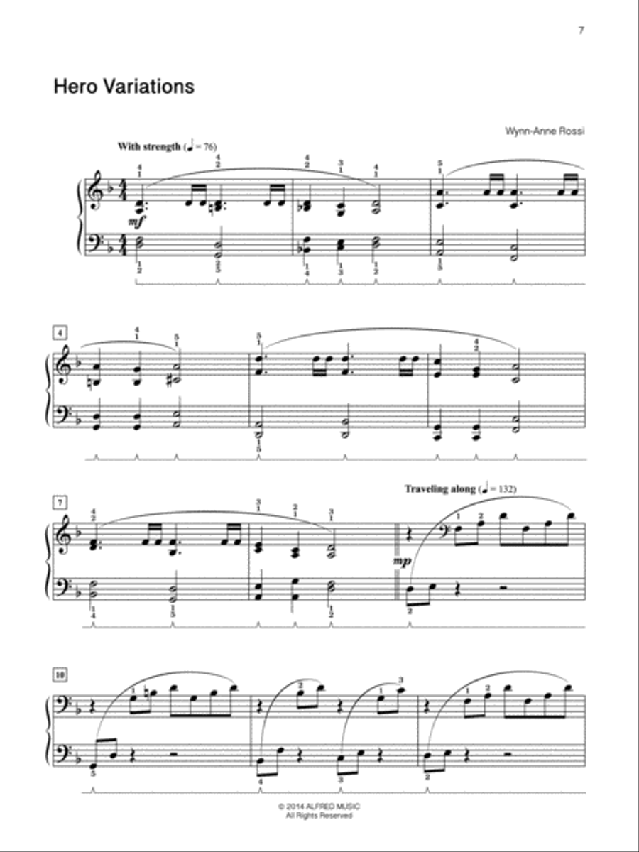 One of a Kind Solos, Book 3 Piano Solo scores gallery preview page 4