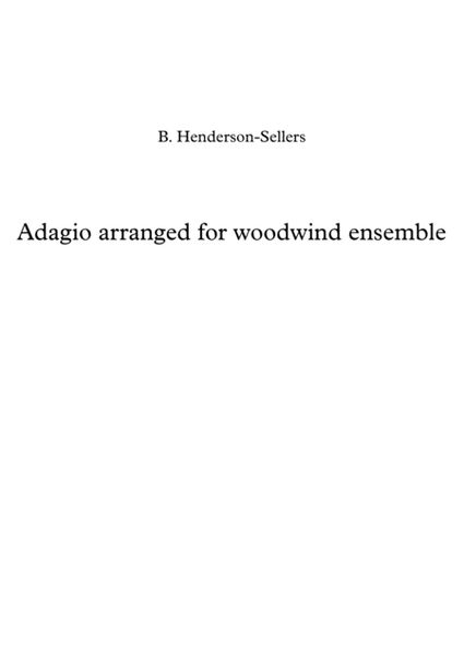 Adagio for woodwind ensemble image number null