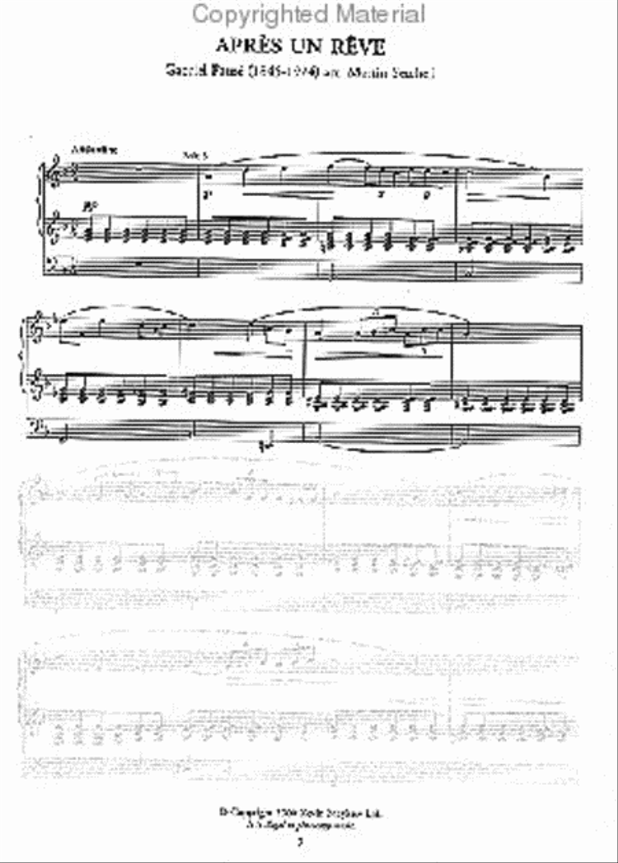 Wonderful World of Faure Organ scores gallery preview page 2