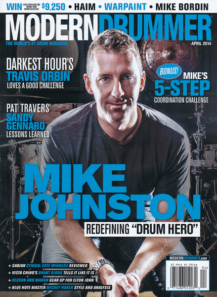 Modern Drummer Magazine April 2014