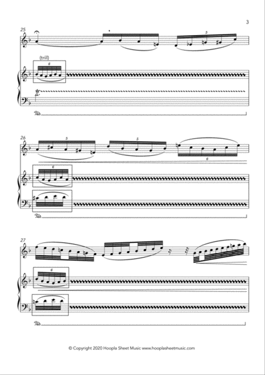 Silent Night Fantasy Silent Night Fantasy Flute Solo scores gallery preview page 3