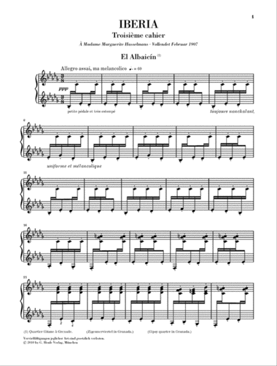 Iberia • Third Book Piano Solo scores gallery preview page 2