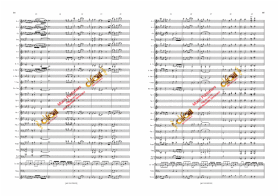 A-Team Concert Band scores gallery preview page 8