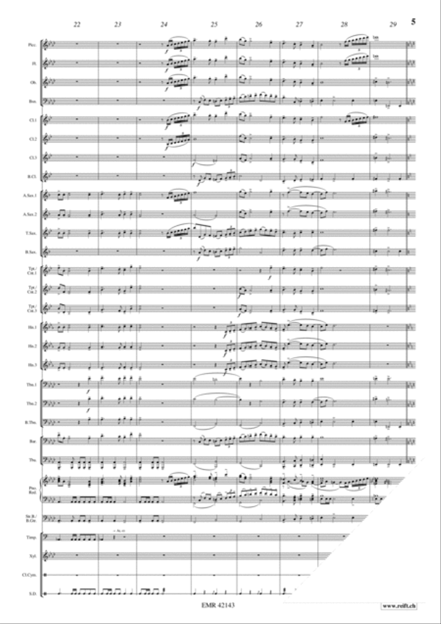 Spaceballs Concert Band scores gallery preview page 5