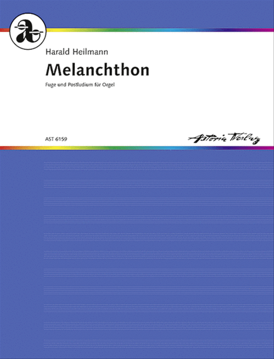 Melanchthon Organ scores gallery preview page 1