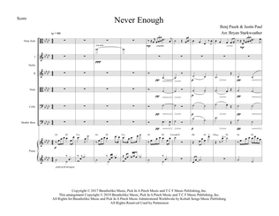 Never Enough