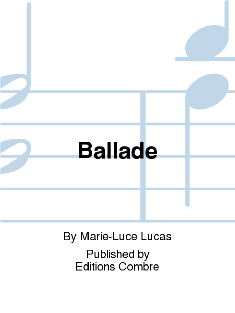 Ballade Ballade C Trumpet scores gallery preview page 1