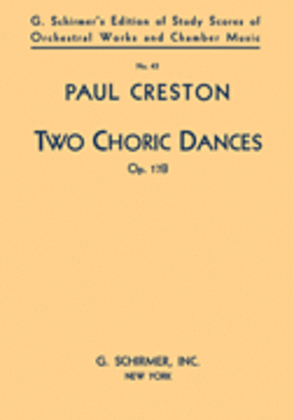 2 Choric Dances, Op. 17b