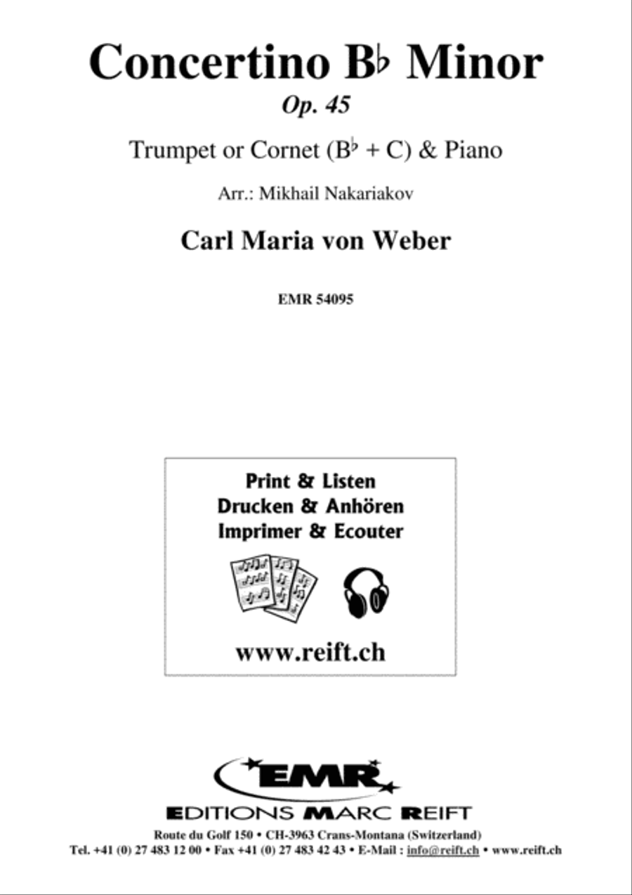 Concertino Bb Minor Cornet scores gallery preview page 2