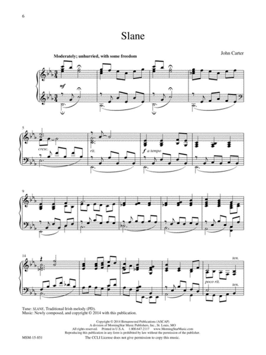 From the British Isles: Nine Traditional Melodies for Solo Piano image number null