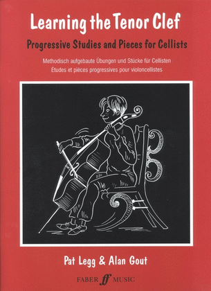 Book cover for Learning The Tenor Clef Cello/Piano