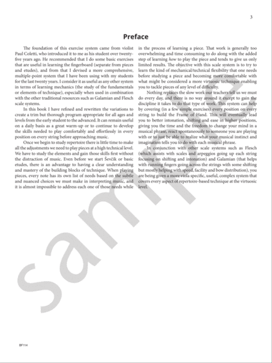 One-Step Scale System System for Viola Viola scores gallery preview page 5