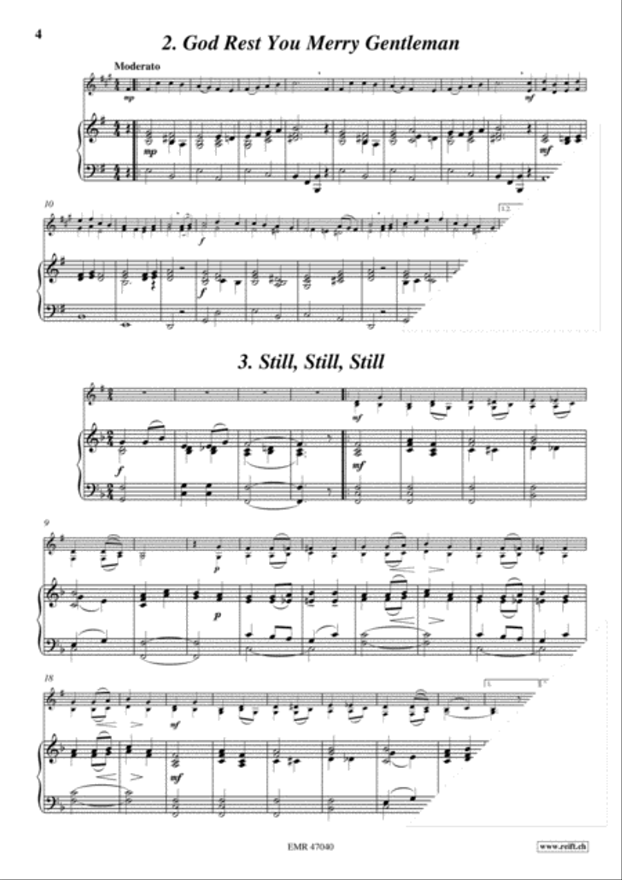 28 Weihnachtsmelodien Vol. 1 + 2 Bass Clarinet scores gallery preview page 12
