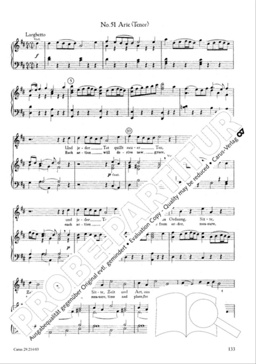 L'Allegro, il Pensieroso ed il Moderato TB scores gallery preview page 134
