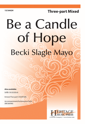 Book cover for Be a Candle of Hope