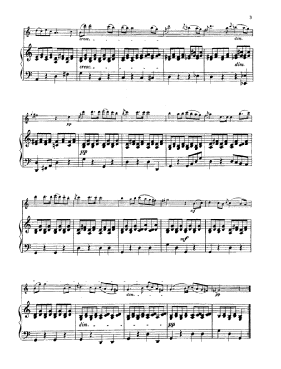 Serenade Violin Solo scores gallery preview page 2