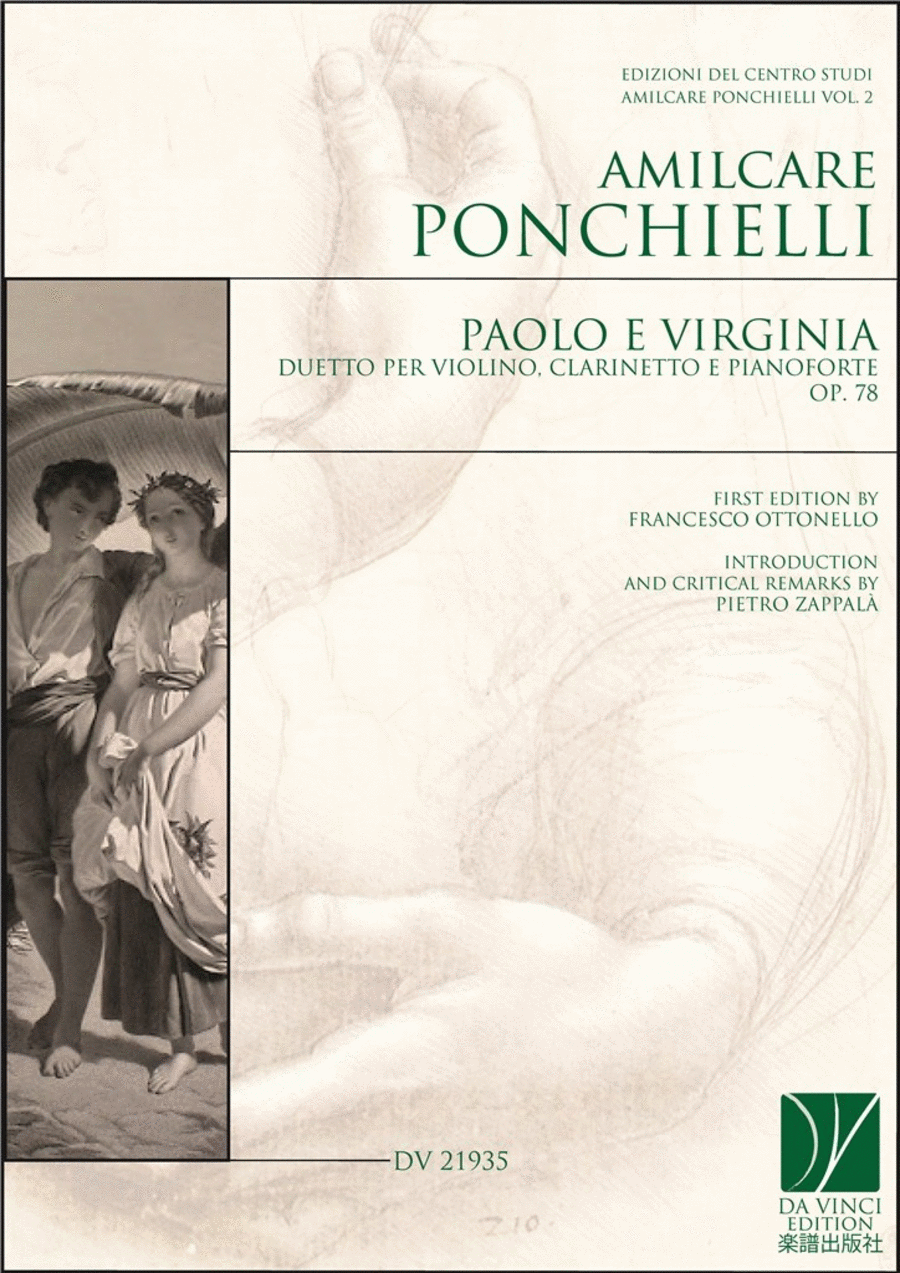 Paolo e Virginia Op. 78 Clarinet scores gallery preview page 1