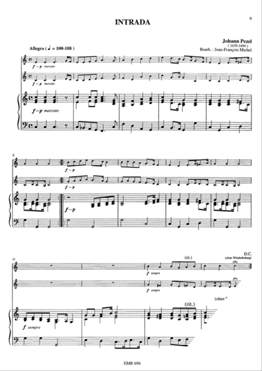 9 Duets Trombone Duet scores gallery preview page 5