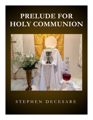 Book cover for Prelude for Holy Communion