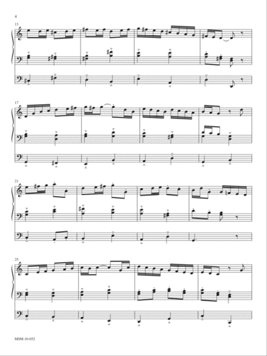 Melodic Suite Organ scores gallery preview page 2
