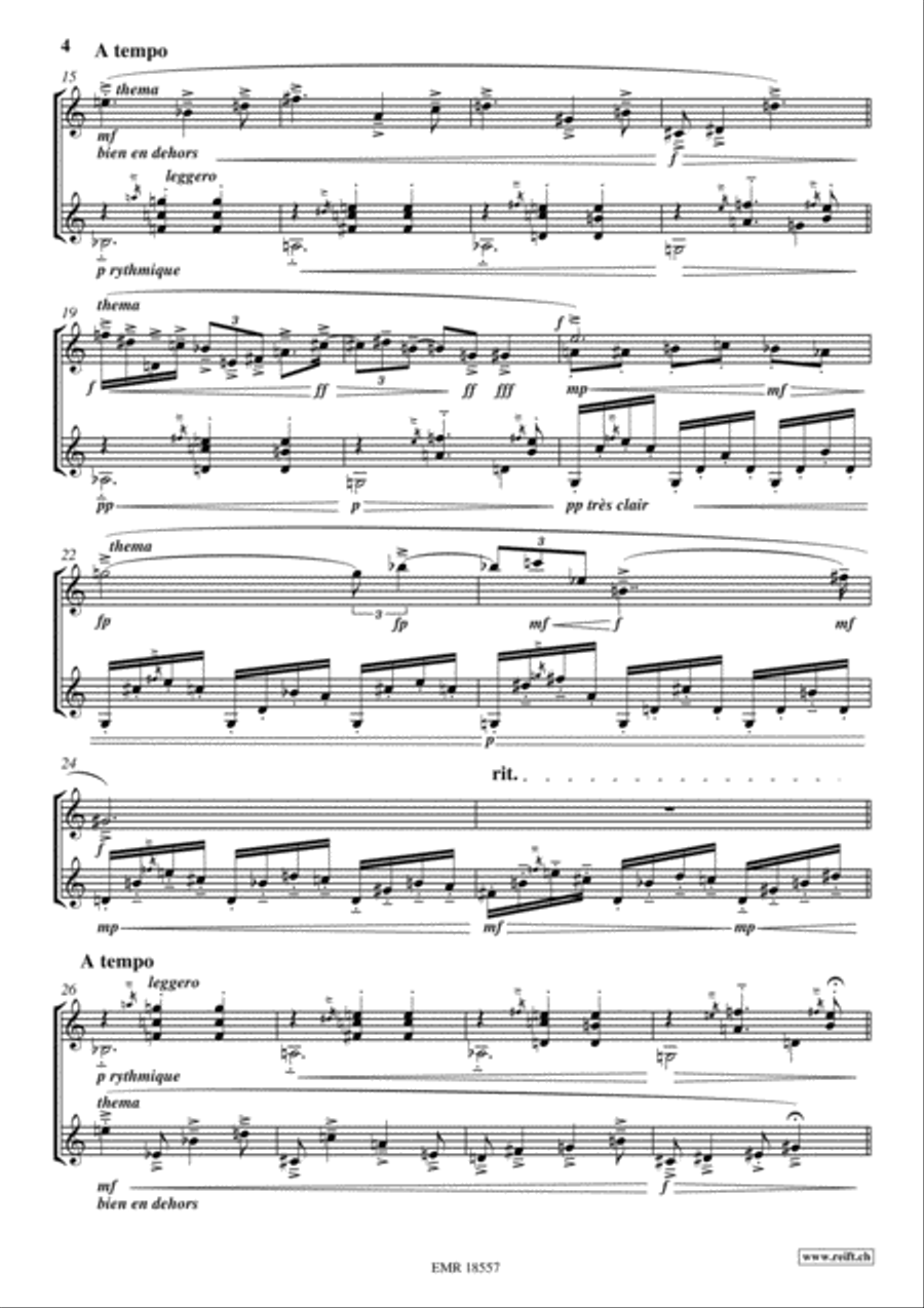 Concertino L' Aurore Mandolin scores gallery preview page 4