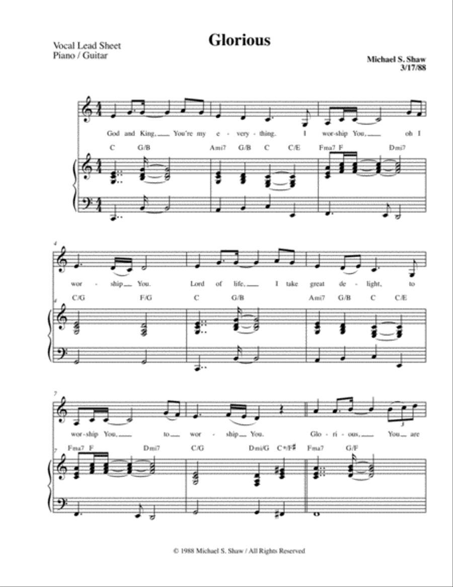 Glorious Voice scores gallery preview page 2
