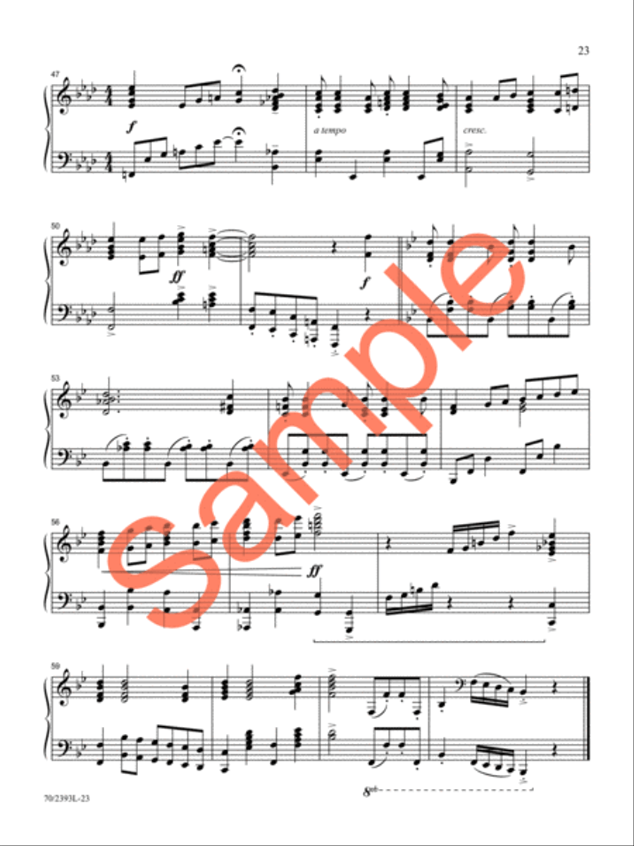 That Will Be Glory! Piano Solo scores gallery preview page 19