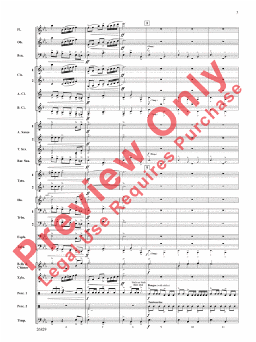Semper Melior Semper Melior Concert Band scores gallery preview page 4