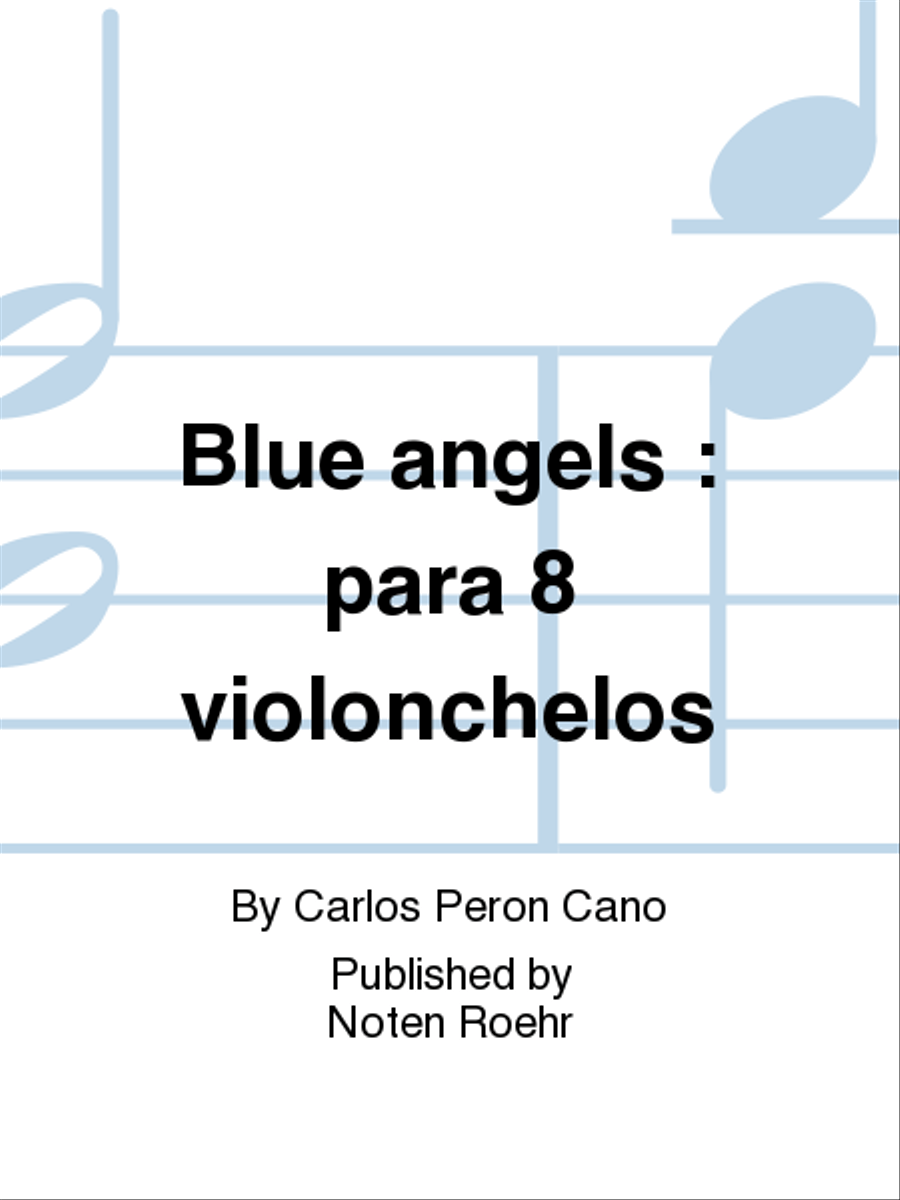 Blue angels Cello scores gallery preview page 1