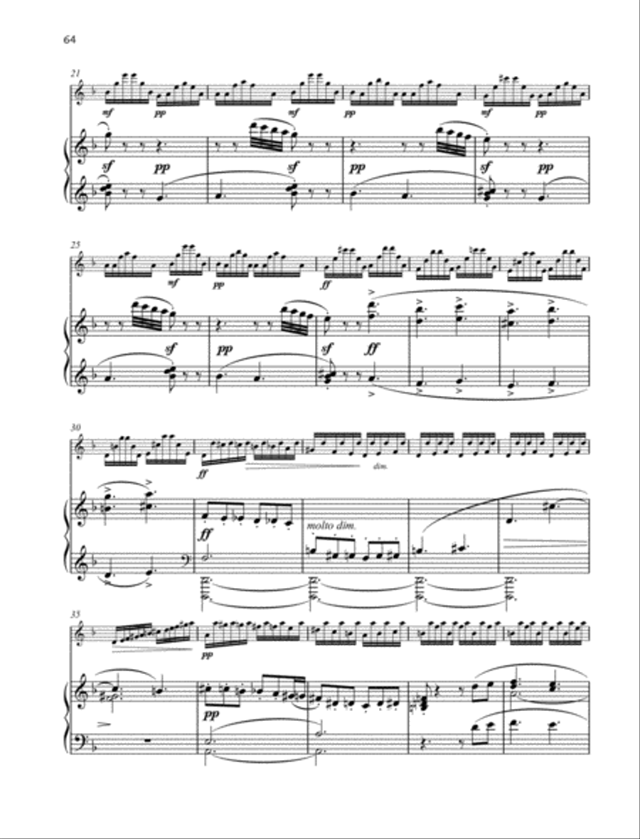 Perpetuum mobile Violin Solo scores gallery preview page 3