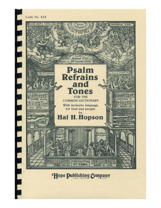 Book cover for Psalm Refrains & Tones-Digital Download