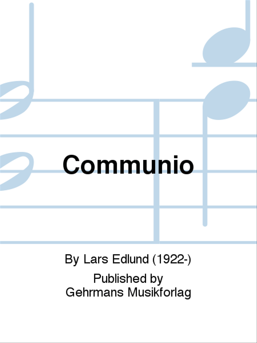 Communio 4-Part scores gallery preview page 1