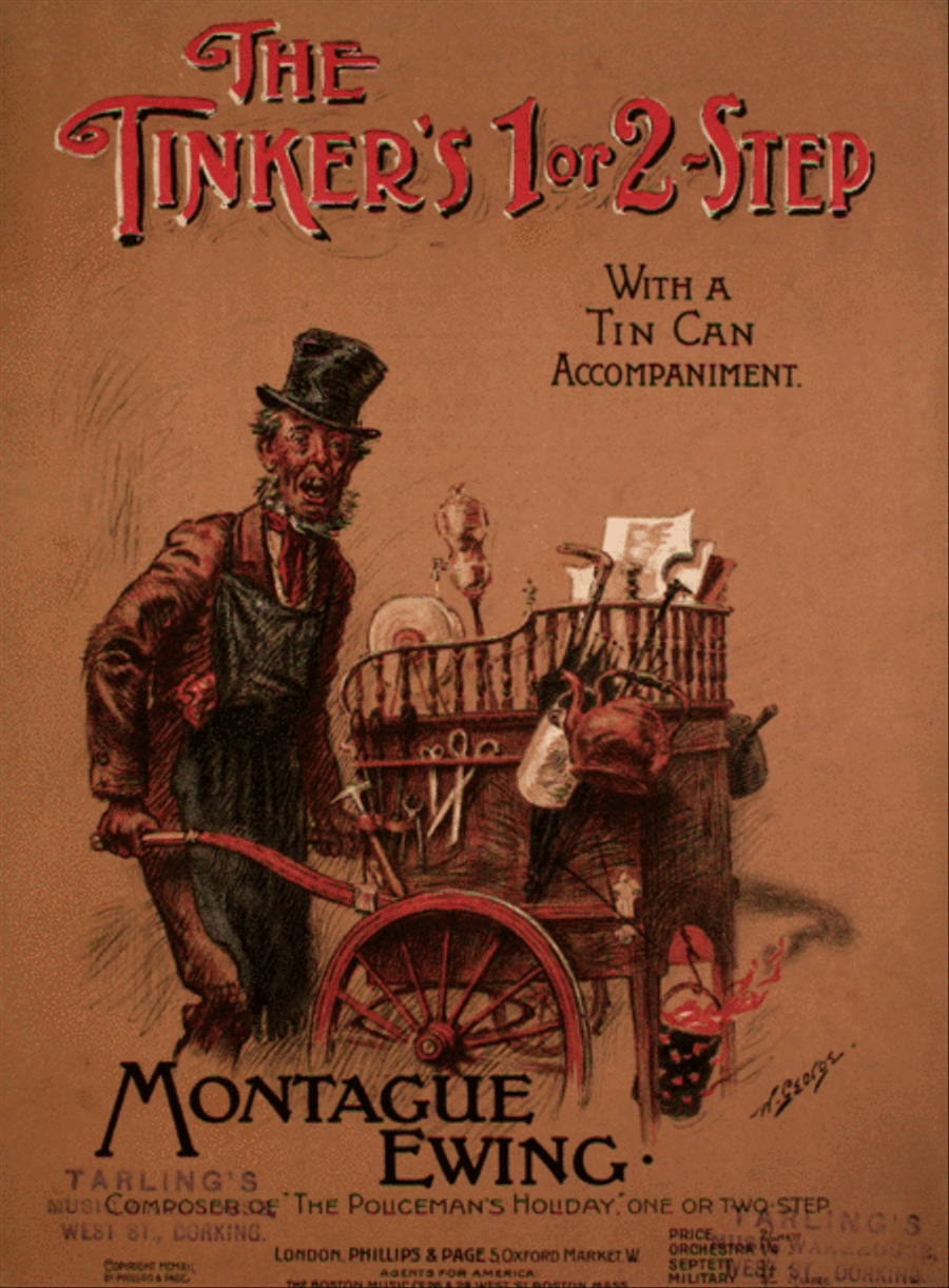 The Tinker's 1 or 2 Step. With a Tin Can Accompaniment Piano Solo scores gallery preview page 1