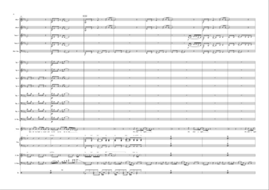 December 1963 (oh, What A Night) Jazz Ensemble scores gallery preview page 6