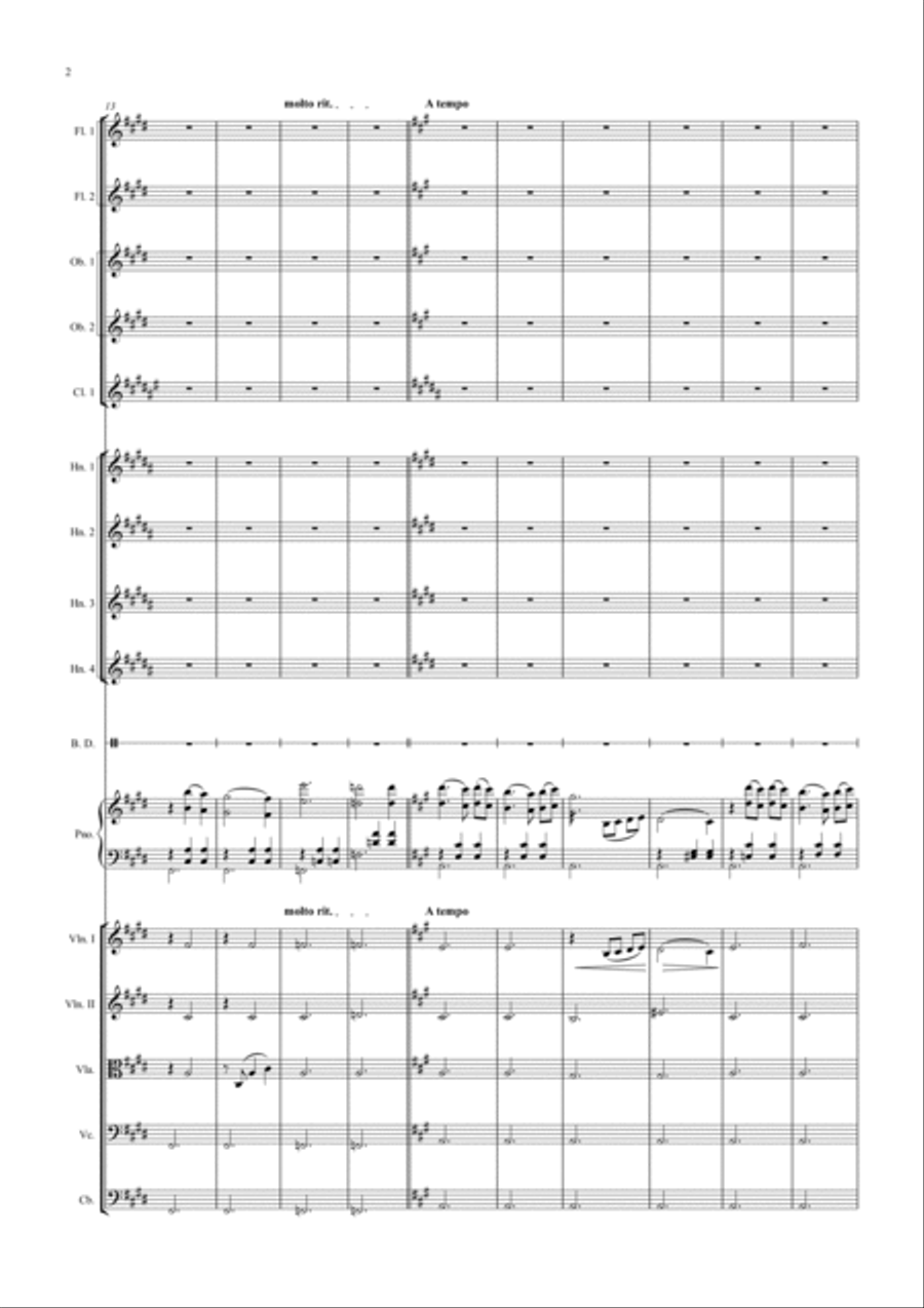 Lust, Caution Chamber Orchestra scores gallery preview page 2