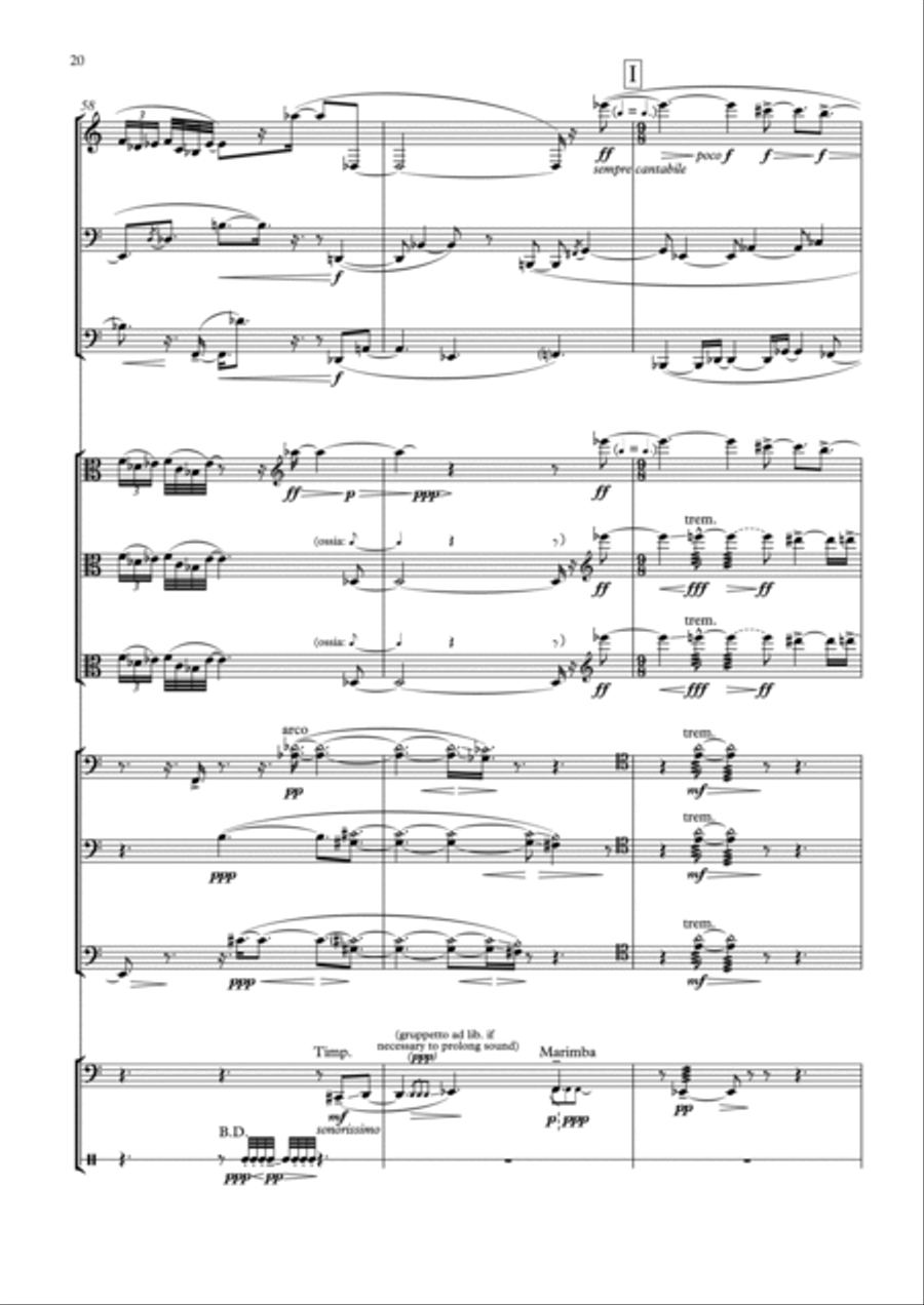 The Origin of the Harp Full Orchestra scores gallery preview page 3