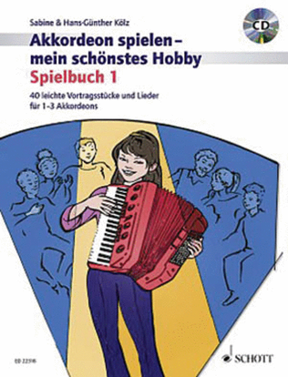 Book cover for Akkordeon Spielen (Playing Accordion)