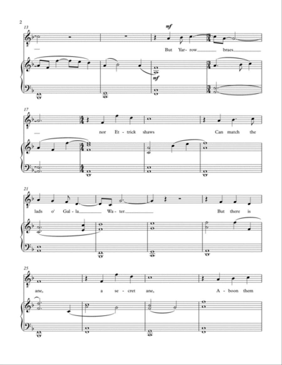 And He'll Be Mine Tenor Voice scores gallery preview page 4