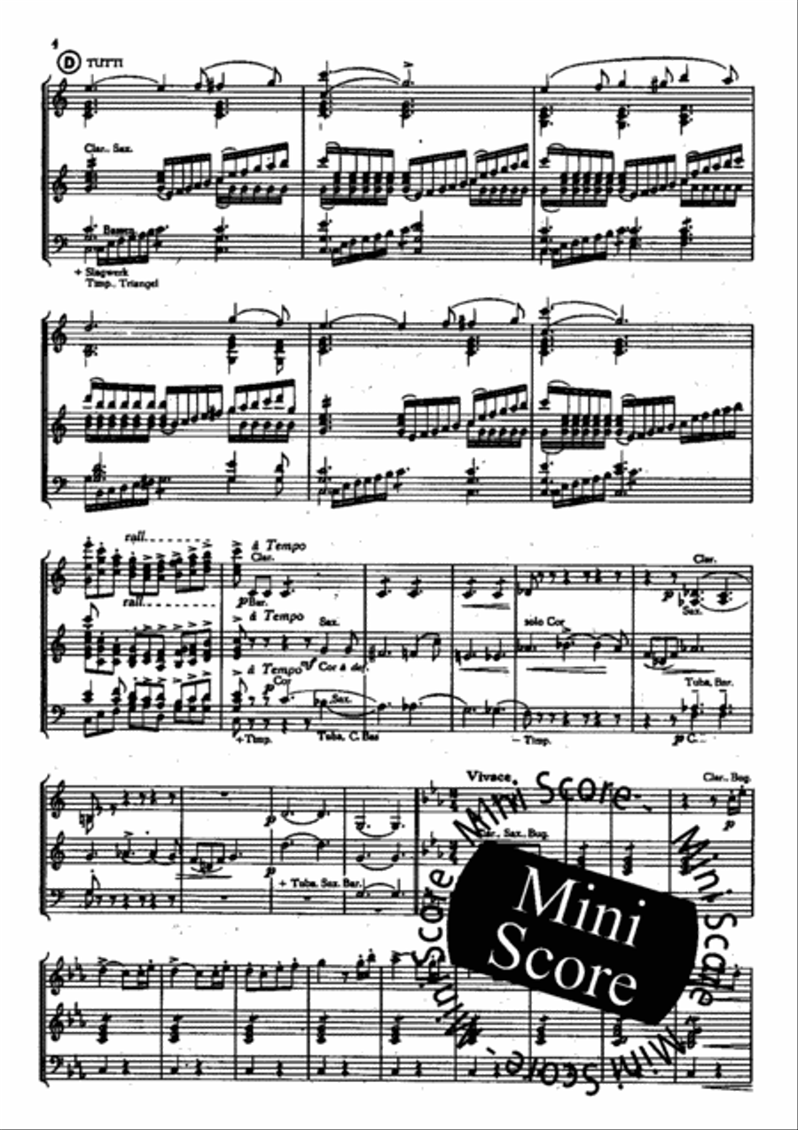 Martha Fanfare Band scores gallery preview page 5