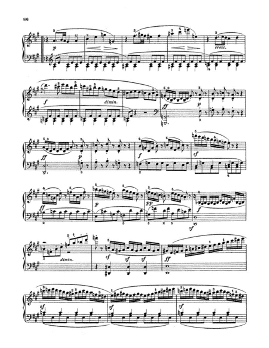 Clementi: Piano Sonatas, (Volume I) Piano Solo scores gallery preview page 3