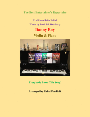 Book cover for "Danny Boy" for Violin and Piano