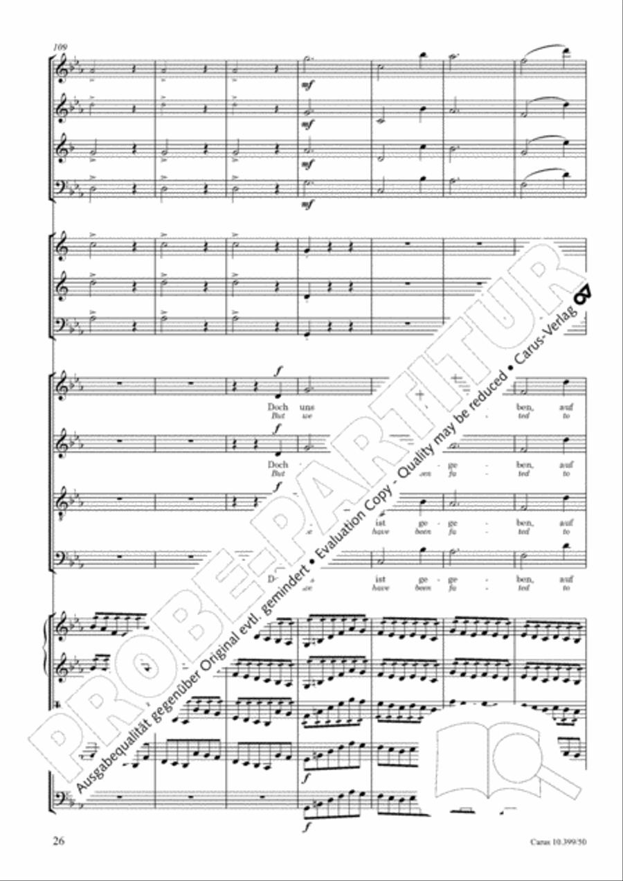 Schicksalslied, Op. 54 Choir scores gallery preview page 27