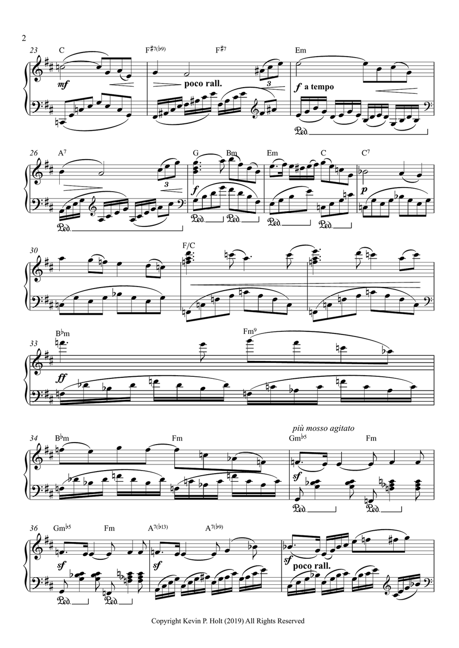 Meditation from Thaïs Piano Solo scores gallery preview page 2