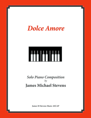 Book cover for Dolce Amore (Romantic Piano)