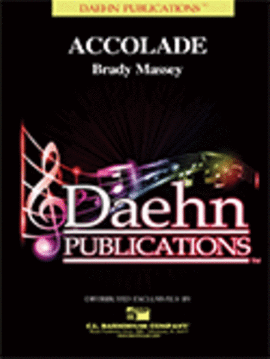 Accolade Concert Band scores gallery preview page 1