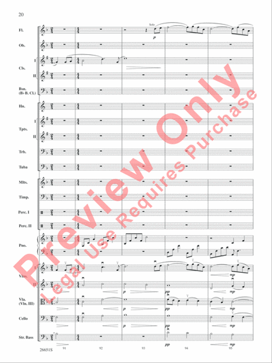 The Ant Bully Full Orchestra scores gallery preview page 21